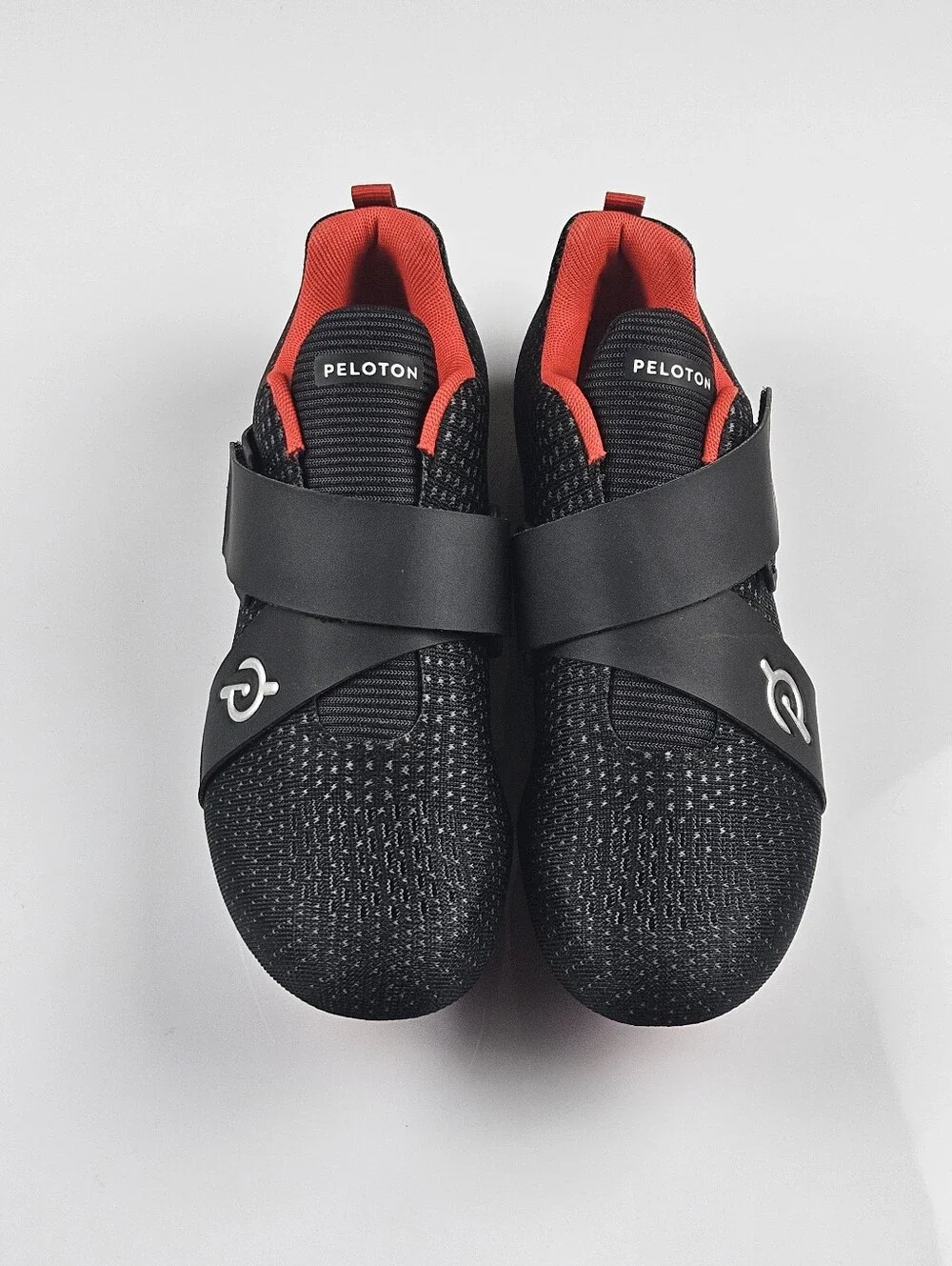 Peloton Cycling Shoes Black Red Size EU 38 US Women's 7.5 Delta Cleats Included